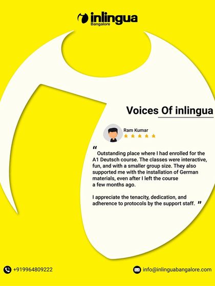 Inlingua - Individual Language Courses Voices of Inlingua: Student Success Stories photo 21