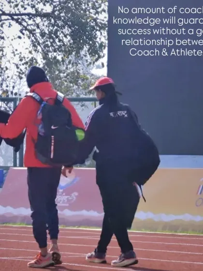 I believe the foundation of all success is a strong relationship between a coach and an athlete. It's a journey we walk together, from the first practice to the national stage.