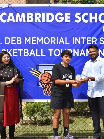 I was honored to be the Chief Guest at the Cambridge School Noida's basketball tournament and present awards to the next generation of players.