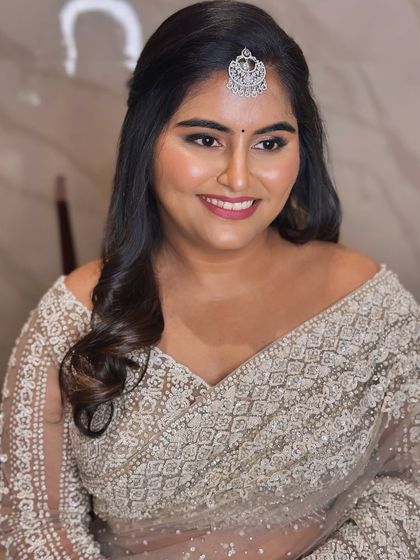 Swarna Nagaraj - Bridal Makeup & Hairstyling Modern Reception & Sangeet Glam photo 8
