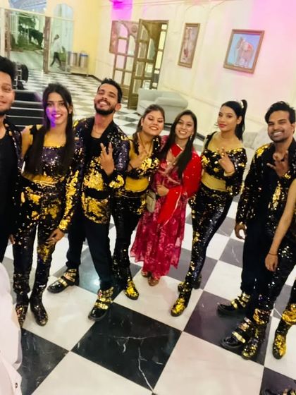 A quick selfie with the team. The smiles and energy you see here are what we bring to every single rehearsal and event.