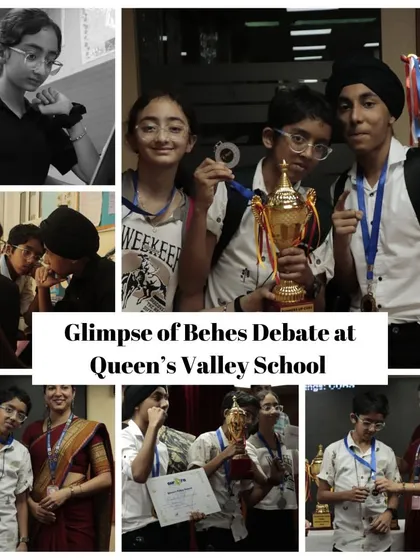 Here are our brilliant debaters from the Behes Debate at Queen's Valley School. We celebrate their runner-up finishes and individual speaker awards, showcasing their excellent public speaking and critical thinking skills.