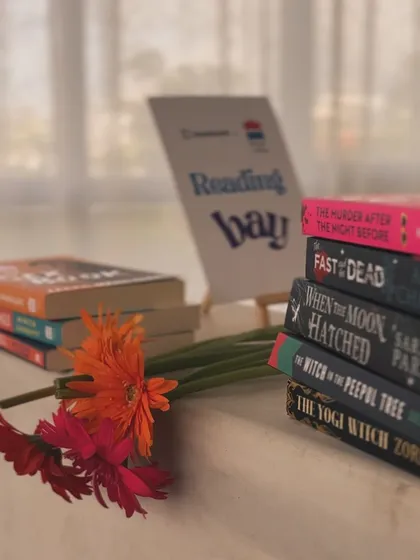 We always have a great selection of books on hand, thanks to our partners. There’s always a new story waiting to be discovered.