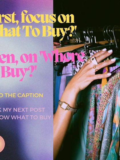 The most important shopping question is not 'Where to buy?' but 'What to buy?'. Focusing on your needs and the gaps in your wardrobe first is the key to building a collection of clothes that you will actually wear and love.