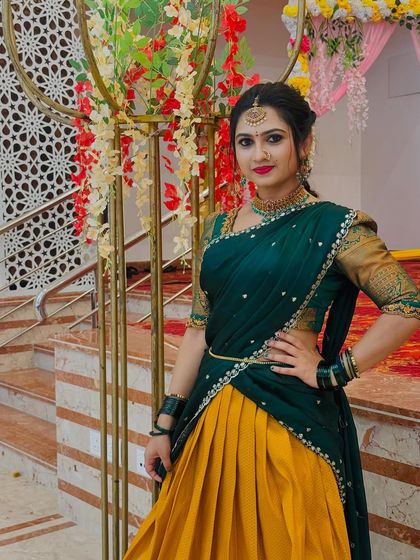 CB Rental Dresses - Women's Occasion Wear Rental Langa Davanis (Half Sarees) photo 22