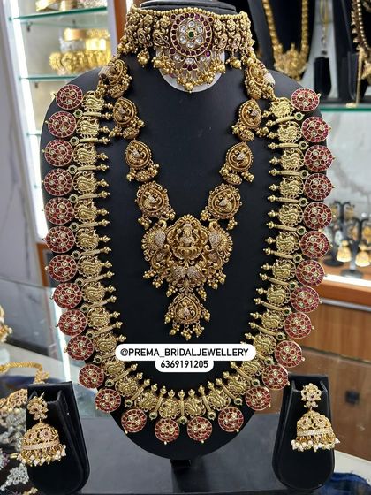 Prema - Bridal Jewellery Rental My Complete Collection: Temple & Antique Sets photo 20