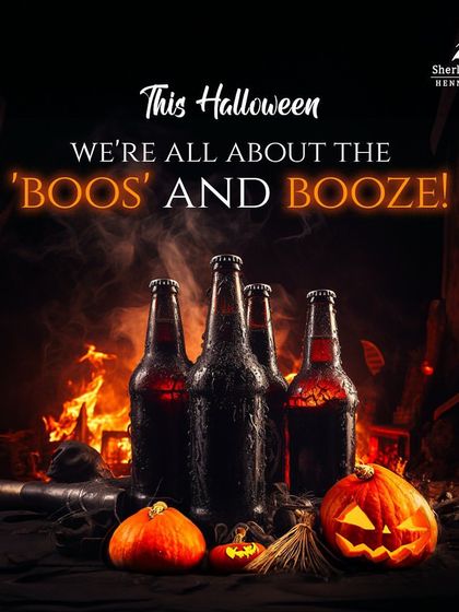 This Halloween, it's all about the 'Boos' and Booze. I love creating a spooky, fun atmosphere for our themed parties.