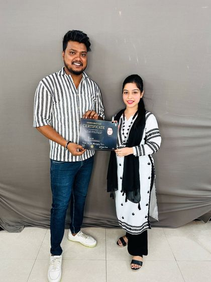 Congratulations on your certification! It was a pleasure teaching you.