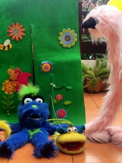 Meet some of my puppet friends. Each one has a unique personality and story to tell. These characters are the heart of my shows, helping to bring tales of adventure, friendship, and courage to life for the children.
