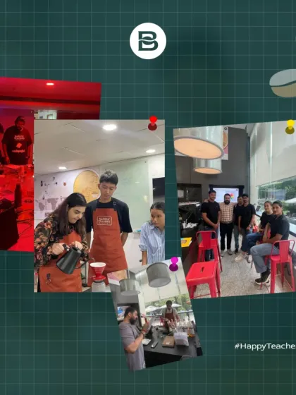From late-night practice sessions to group photos, these images capture the community and dedication within our workshops. Everyone is here to learn and share their passion for coffee.