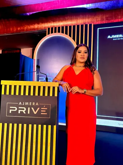Another great shot from the Ajmera Privé real estate launch.