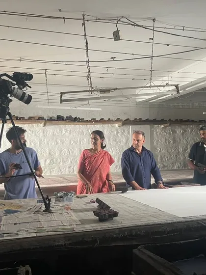 We were honored to be featured by ABC Network Australia, who visited our studio to capture our design and culture collaborations. It was a wonderful opportunity to share our story with a global audience.