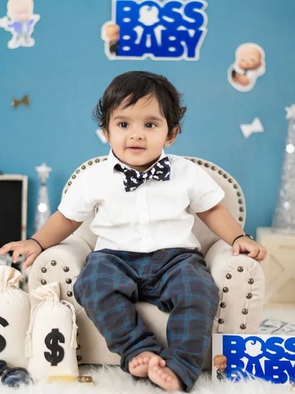 This little boss is ready for his meeting. We have all the props to make this popular theme come to life for your baby's photoshoot.