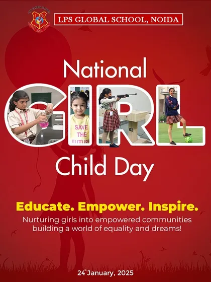 On National Girl Child Day, we celebrate the limitless potential of girls. We are committed to educating, empowering, and inspiring them to build a world of equality.