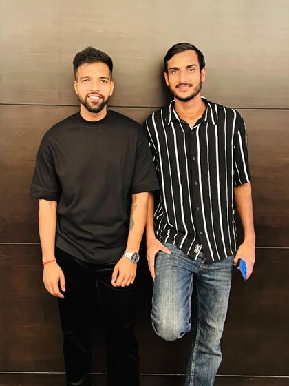 Classic vibe with fast bowler Umran Malik. It's great to connect with athletes who share the same passion for speed and power.