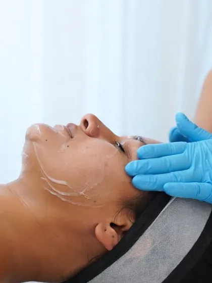 I use specific massage techniques around the delicate eye and cheek area to reduce puffiness and improve lymphatic drainage. It’s a deeply relaxing part of the facial ritual.