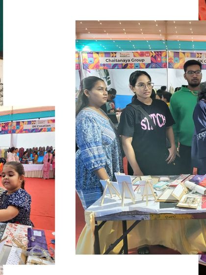 People of all ages stopped by my stall to look at my work. It was so heartwarming to see their curiosity and appreciation.