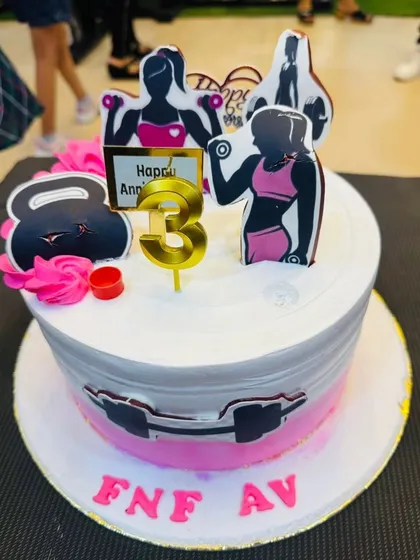 A custom cake for our Ashok Vihar branch's 3rd anniversary. Every milestone is a reason for us to celebrate together.