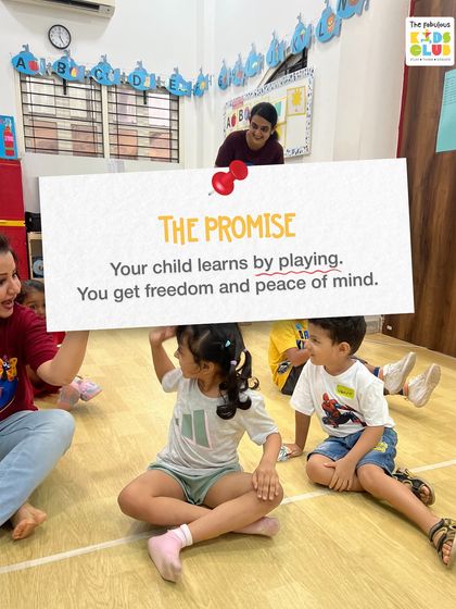 Our promise is simple: your child learns by playing, and you get freedom and peace of mind knowing they are in a safe, stimulating, and joyful environment.