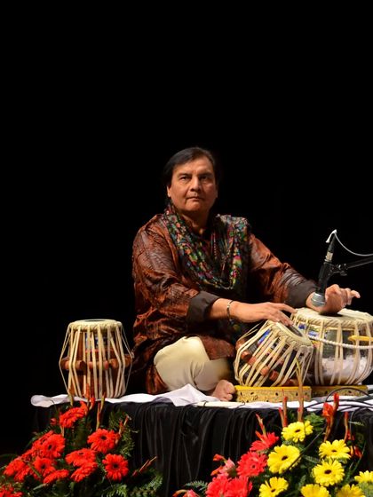 A portrait from a solo performance, shared with my best wishes to all on the colourful festival of Holi.