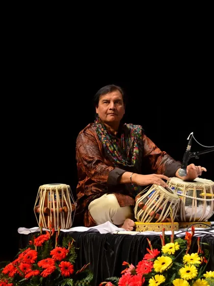 A portrait from a solo performance, shared with my best wishes to all on the colourful festival of Holi.