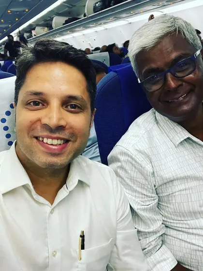 My commitment to a case doesn't stop at the city limits. Here I am on my way to Delhi to attend a matter for a client. I believe in being present and fighting for your interests, wherever that may be.