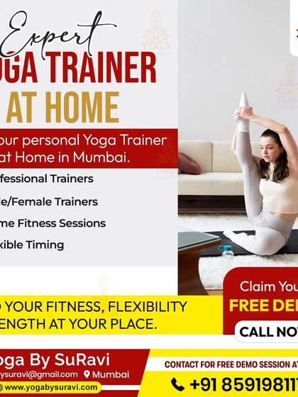 Build your fitness, flexibility, and strength at your own place. Claim a free demo to experience how our expert trainers can guide you through your personal wellness journey.