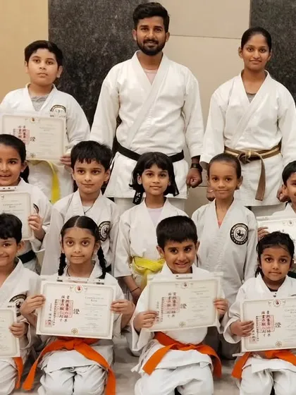 I am incredibly proud of my young students after a successful belt grading. Seeing their happy faces with their new belts and certificates is the greatest reward. My classes for kids focus on building discipline and confidence from an early age.