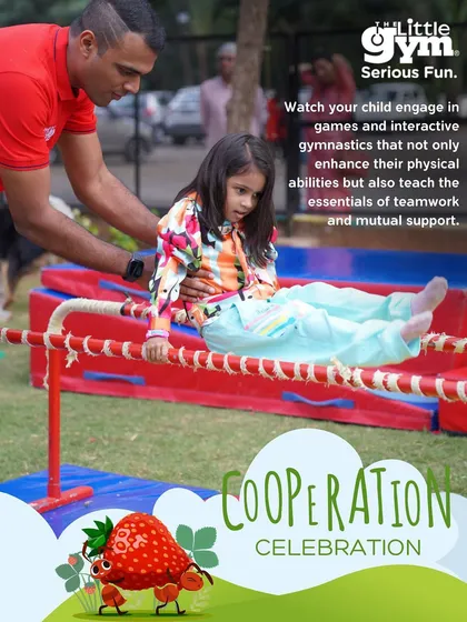 We bring the fun to you. Our outdoor programs offer the same engaging games and interactive gymnastics, teaching teamwork and physical skills right at your location.