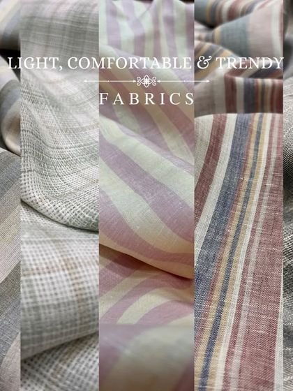 Our fabrics are light, comfortable, and trendy, ensuring you look and feel your best.