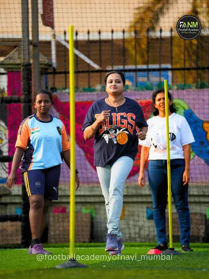 Our training sessions are for everyone. We are proud to see FANM moms joining in, learning new skills, and showing that passion for football has no age limit. This is what building an inclusive community looks like.