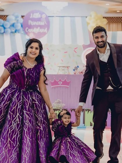 Another beautiful family photo from Naomika's sweet celebration.