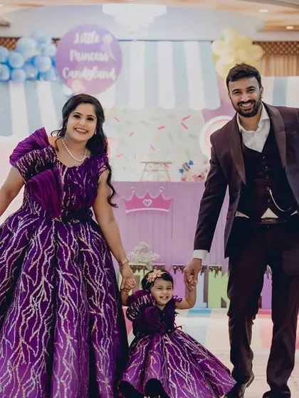 Another beautiful family photo from Naomika's sweet celebration.