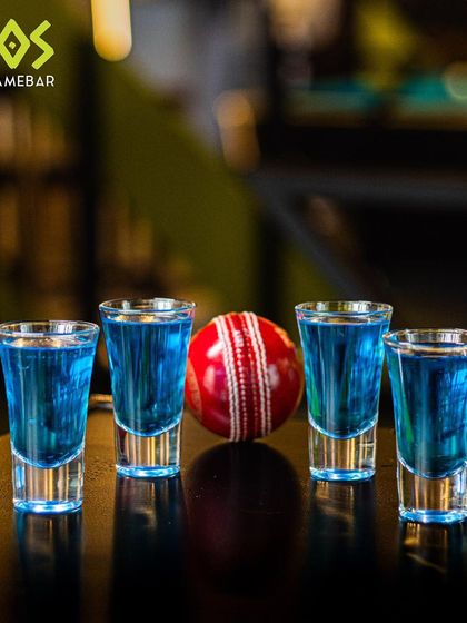 Score big with our T20 Shots. These vibrant blue shots are here to help you celebrate every wicket and boundary.