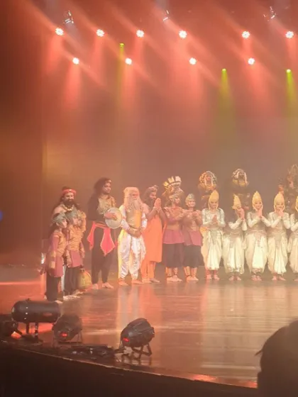 A standing ovation from an audience of eminent personalities in Mumbai. This reception is a testament to the power of the Mahabharata and the hard work of our team.