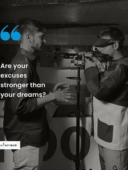 Ask yourself this question: Are your excuses stronger than your dreams? Let your dreams be your fuel.