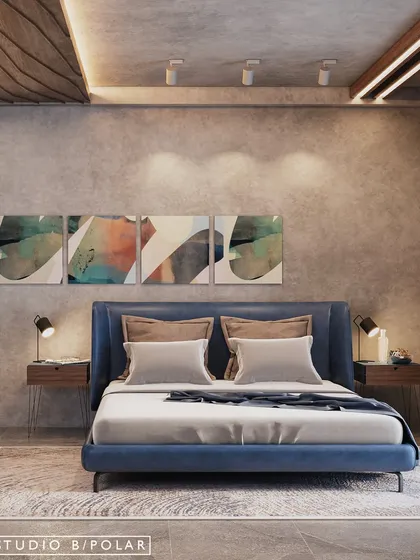 Additional views showcasing the diverse styles and details of our bedroom designs, from material palettes and lighting to furniture selection and layout.