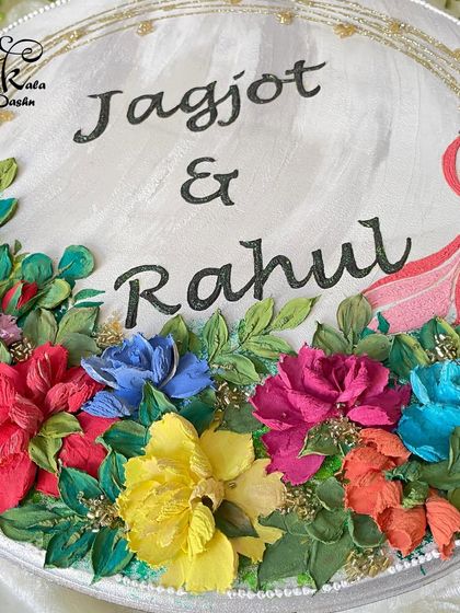 Jashn-e-Kala by Sakshi - Custom Russian Sculpture Decor Personalized Nameplates photo 33