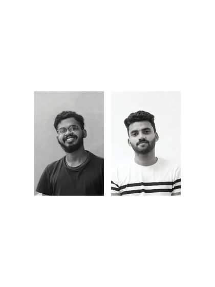 Meet Ar. Avyay Sankar, our 3D rendering pro and burgeoning music composer, and Ar. Mohammed Haseeb, our cheerful champ and whiz of architectural illustration.
