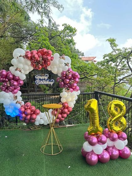 Special Entry - Private Party & Milestone Decoration Elegant Birthday & Anniversary Setups photo 14