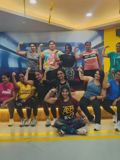 This is the result of working out together: strength, smiles, and a powerful sense of accomplishment. This picture was taken right after a Zumba session, capturing the amazing energy of our community.