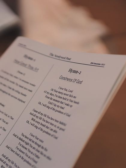 For this Catholic wedding, I created a custom hymn sheet that included songs special to the couple. Personalizing the stationery is a simple yet powerful way to weave your story into every part of the day.