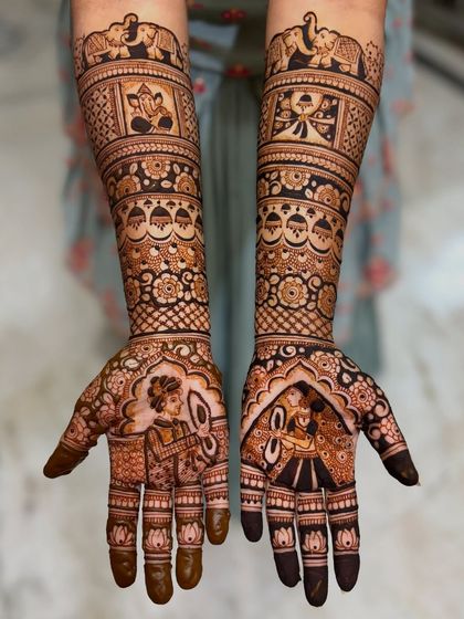 Mitali - Bridal Mehendi Custom Story & Portrait Mehendi photo 21