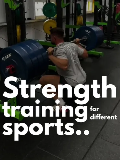 Strength training for different sports doesn't look that different. Whether for basketball, tennis, powerlifting, or rugby, the goal in the gym is to build the general physical qualities that underpin performance. The best "sport-specific" training is the sport itself.