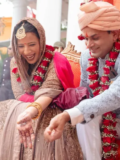 Crimson and Cherry - Full-Service Wedding Planning & Execution Candid Moments & Cherished Memories photo 5