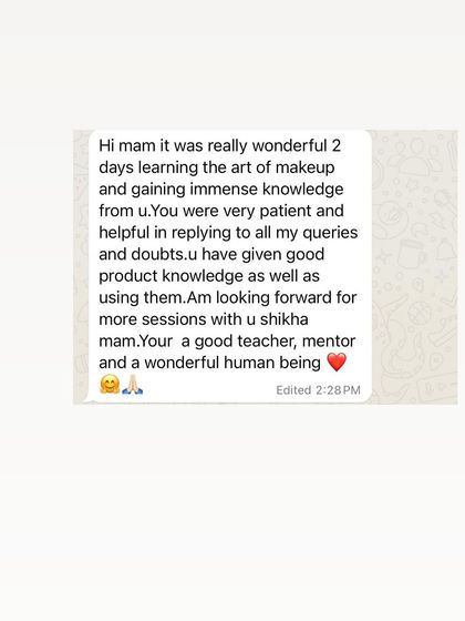 Shikha Agarwal - Personal Self-Makeup Classes Hear From My Students photo 70