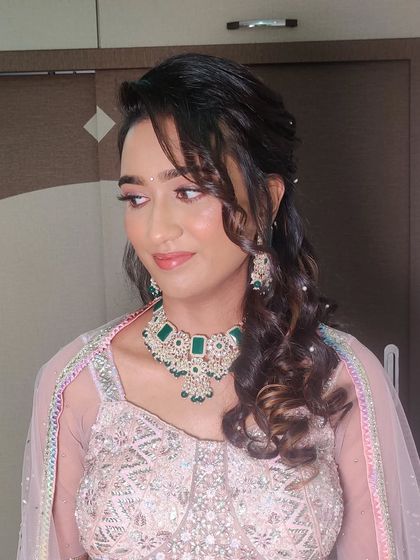 Sangeet, Engagement & Reception Glam photo 35