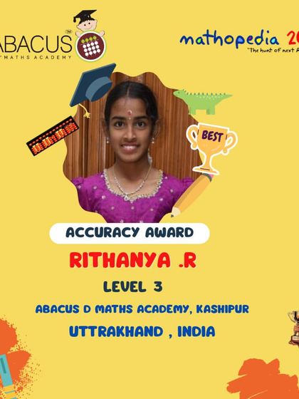Abacus D Maths Academy - Educational Franchise & Teacher Training Mathopedia: Our Annual Competitions photo 147