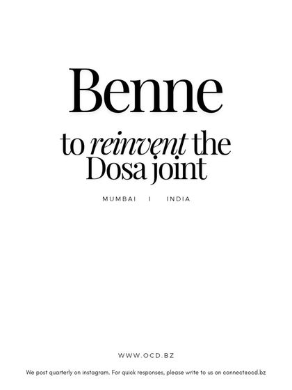 Office of Cognitive Design - Commercial & Hospitality Design Benne, Mumbai: Reimagining the Dosa Joint photo 6