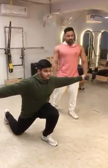 Personal training is all about you. In this session, I'm working with a client on dumbbell lunges, ensuring his form is perfect to maximize results and build functional strength. Every plan is customized to your specific fitness goals.